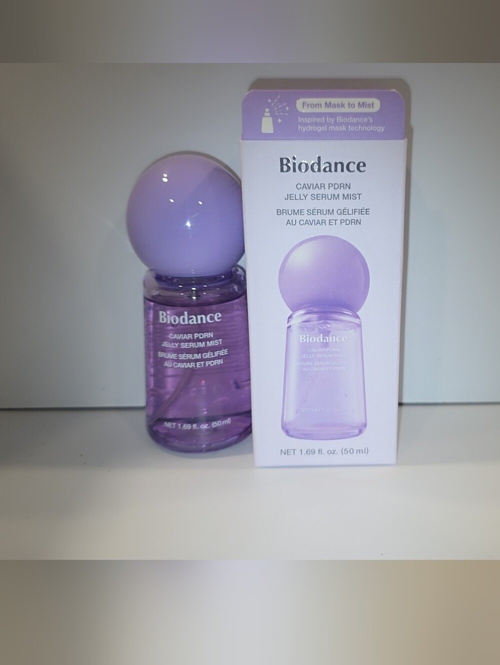 Biodance Caviar PDRN Jelly Serum Mist — Lavender